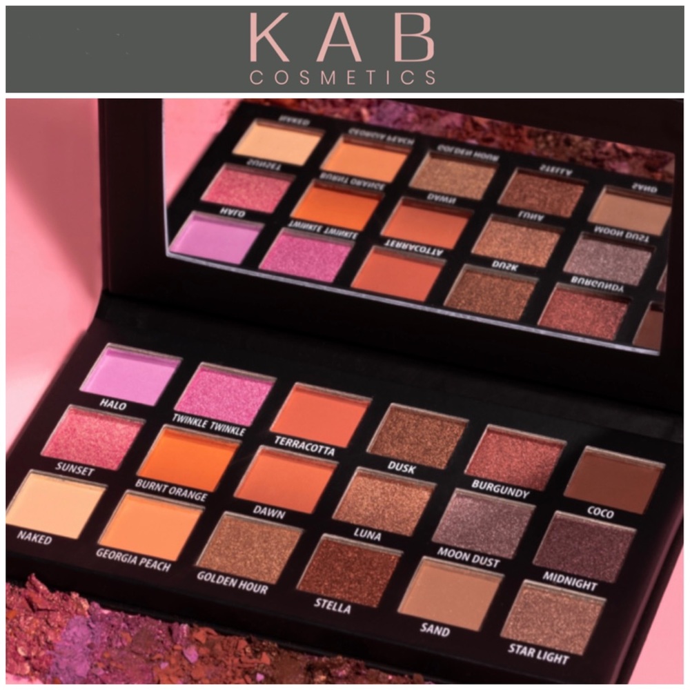 KAB COSMETICS DAY AND NIGHT EYESHADOW PALETTE